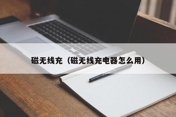 磁无线充(磁无线充电器怎么用)